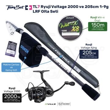 TAMSET Ryuji Voltage 2000 205cm 1-9g LRF Olta Seti TL7
