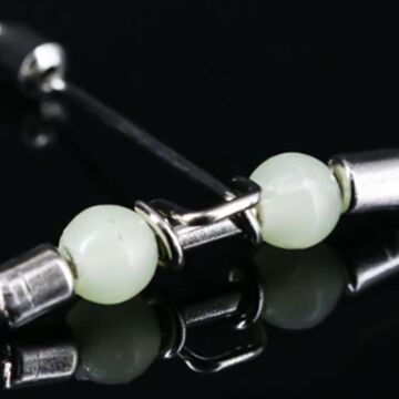 EFFE Rolling Triple Beads Fosforlu Boncuklu Fırdöndü HG179