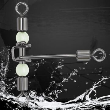 EFFE Rolling Triple Beads Fosforlu Boncuklu Fırdöndü HG179