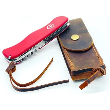 TAMSET Victorinox Çakı İçin Kemere Takılabilir Deri Kılıf (L)
