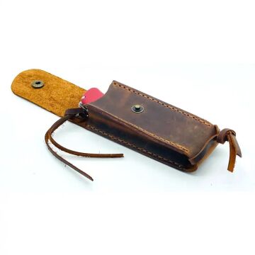 TAMSET Victorinox Çakı İçin Kemere Takılabilir Deri Kılıf (L)