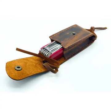 TAMSET Victorinox Çakı İçin Kemere Takılabilir Deri Kılıf (M)