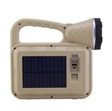 Panther 1000 Lümen USB Şarjlı Solar Fener PT-2209