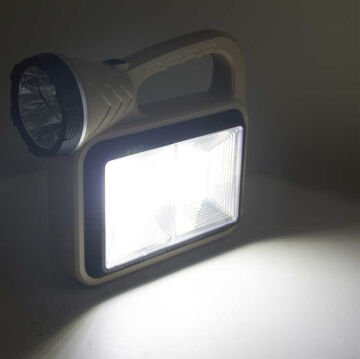 Panther 1000 Lümen USB Şarjlı Solar Fener PT-2209