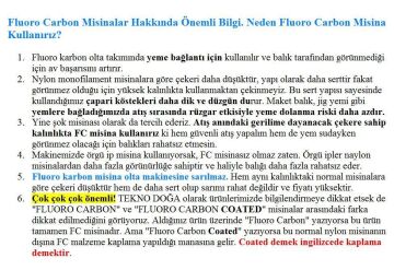 Lineaeffe Akashi Ultra Fluoro Carbon 100m Görünmez Hayalet Misina