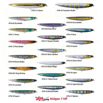 HanFish Atılgan 110F 11cm 14g Su Üstü Suni Yem