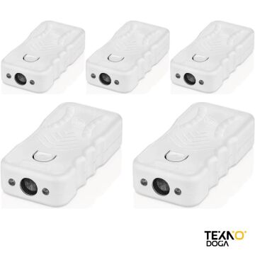 TEKNOPEST Sonik TP-10 Ultrasonik Köpek Kedi Kovucu 5'li Set