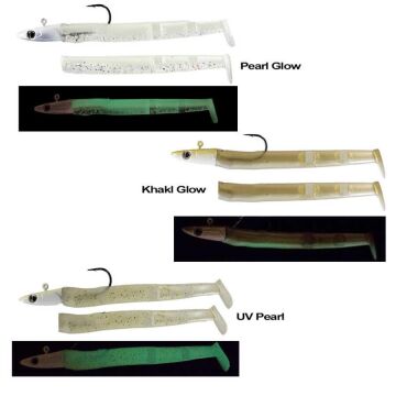 Ryuji Max Fish 11cm 12.5g Levrek Silikon Yem UV Pearl