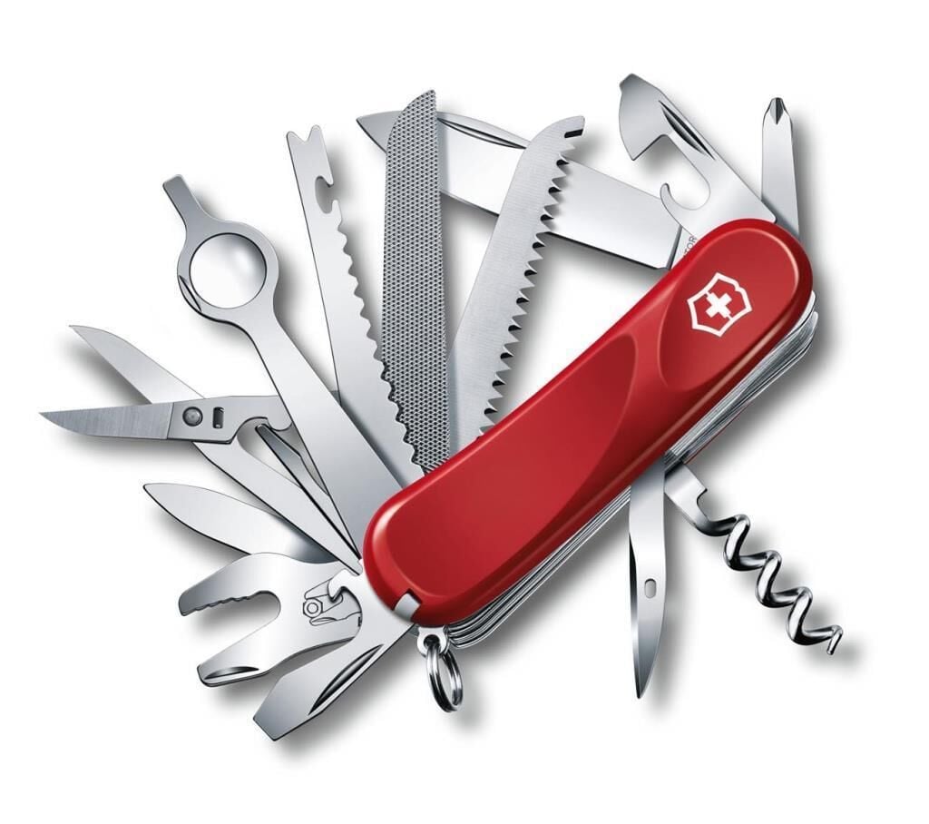 Victorinox Evolution 2.5383.E Kırmızı İsviçre Çakısı 85mm 21F