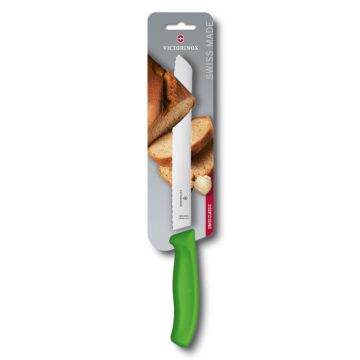 Victorinox Swiss Classic 21cm Ekmek Bıçağı Yeşil 6.8636.21L4B