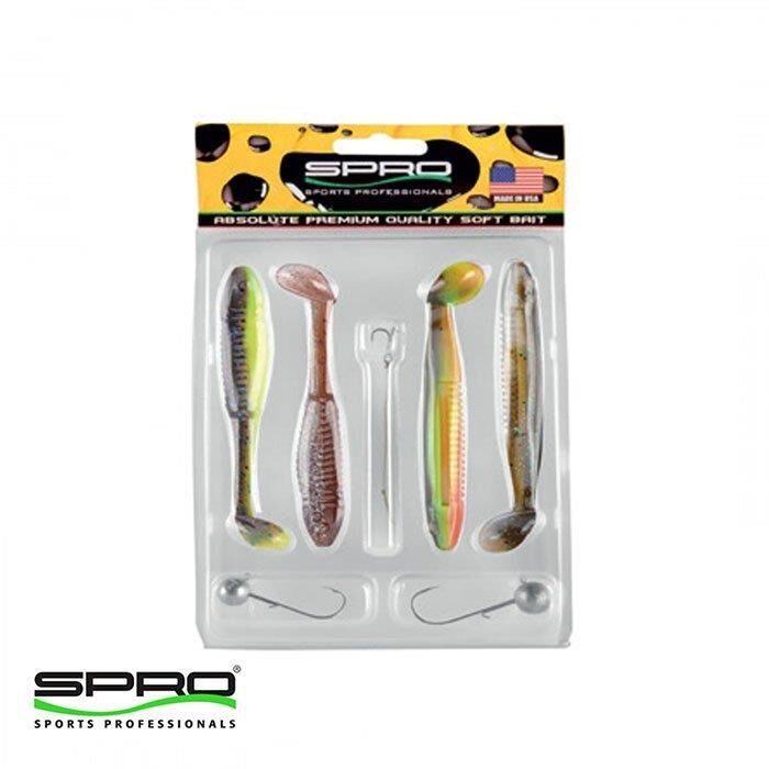 Spro Ready 4 Fish LRF Jig Head Silikon Suni Yem Seti