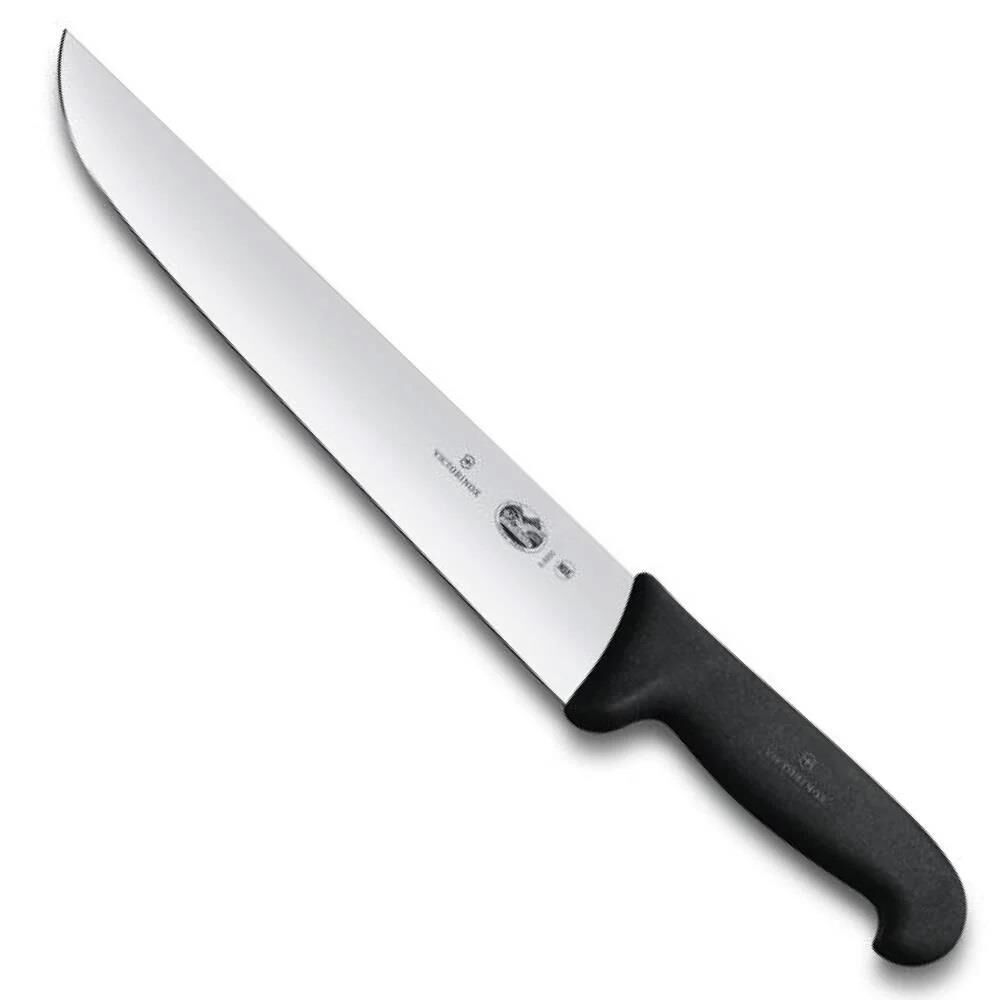 Victorinox Fibrox 31cm Kasap Doğrama Bıçağı 5.5203.31 Siyah