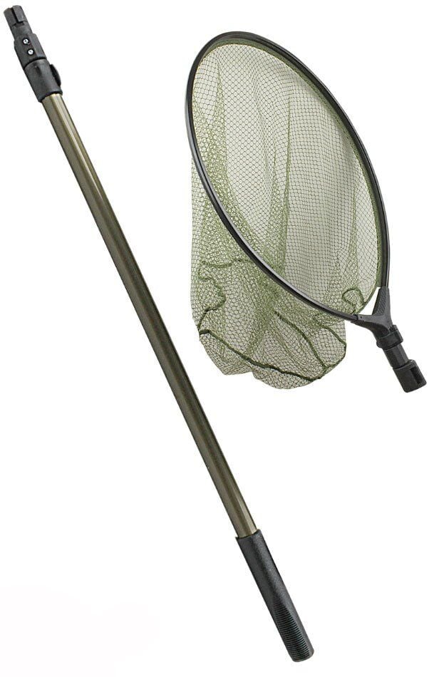 Kendo 160cm 45x50cm Balık Kepçesi Teleskobik Saplı