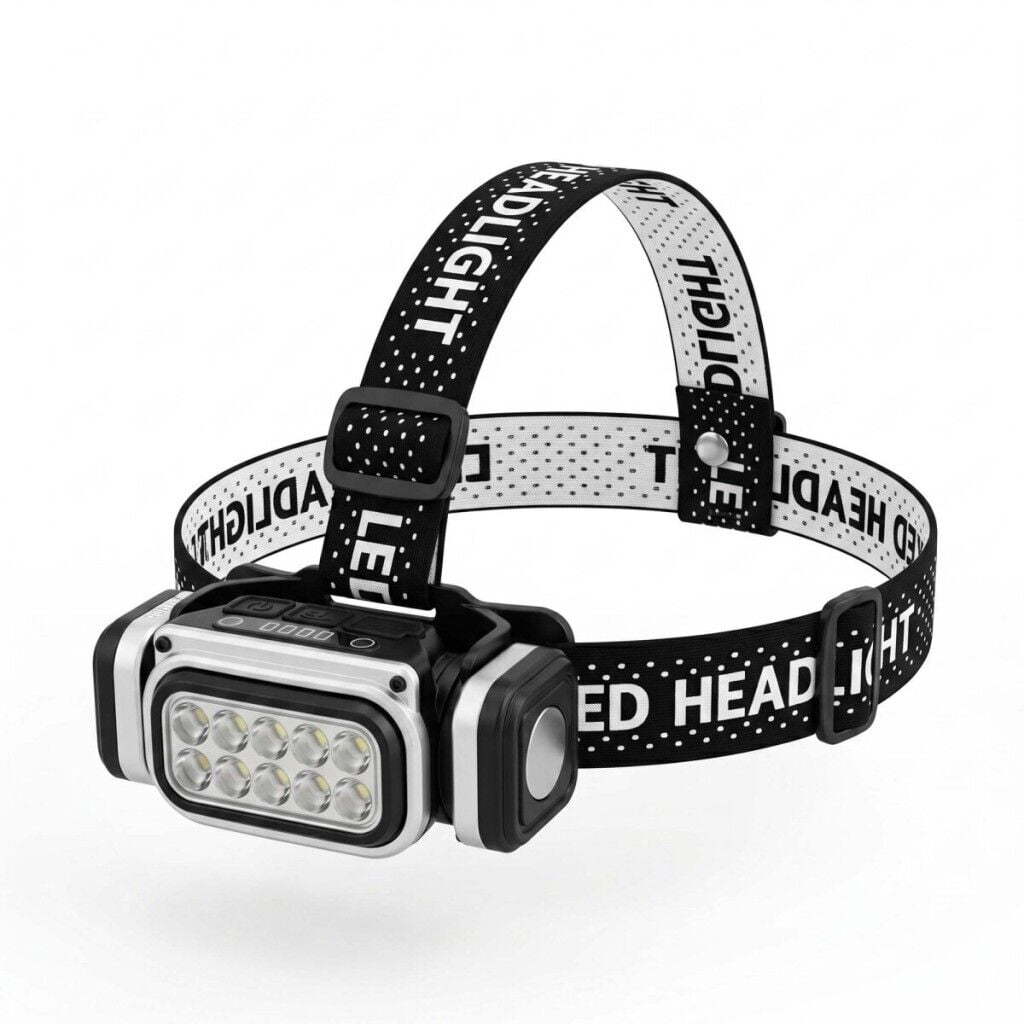 Panther 500 Lümen LED USB Şarjlı Hareket Sensörlü Kafa Lambası PT-5520
