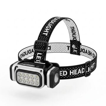 Panther 500 Lümen LED USB Şarjlı Hareket Sensörlü Kafa Lambası PT-5520
