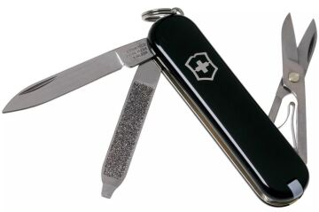 Victorinox Classic 0.6223.3B1 Siyah İsviçre Çakısı 58mm 7F