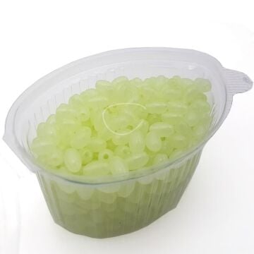 TAMSET 6x12mm 45g Fosforlu Boncuk Elips Glow Olta Boncuğu