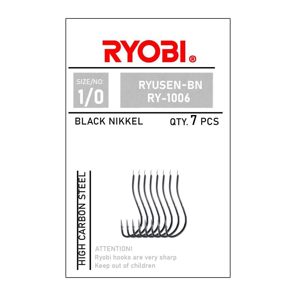 Ryobi 1006 Ryusen Olta İğnesi Düz Black Nickel