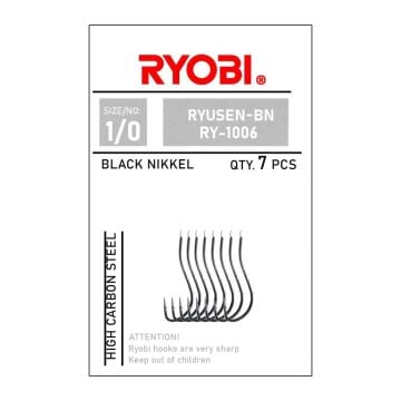 Ryobi 1006 Ryusen Olta İğnesi Düz Black Nickel