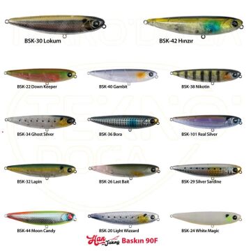 HanFish Baskın 90F 9cm 12g Su Üstü Suni Yem