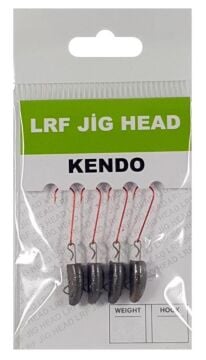Kendo Hareketli Lrf Jig Head Kırmızı İğneli 4ad Yem Zokası