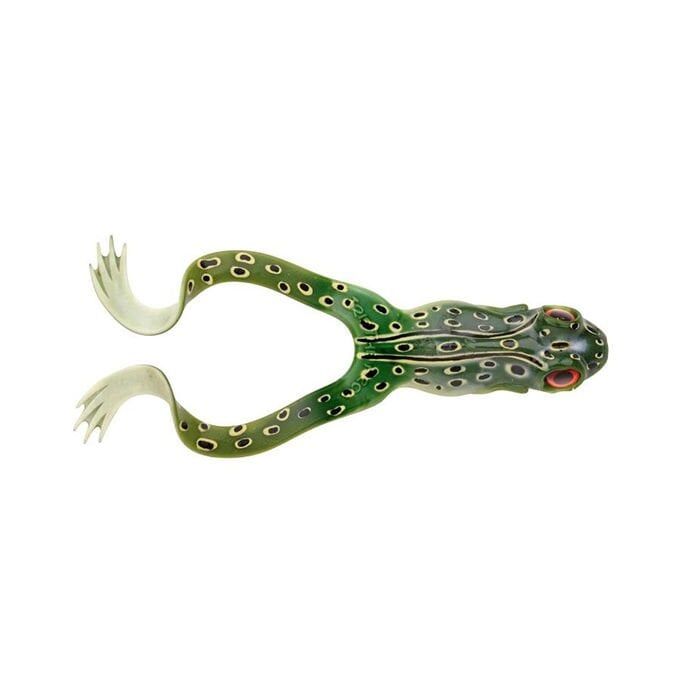SPRO Iris The Frog 10cm Silikon Kurbağa Yem UV Natural Green