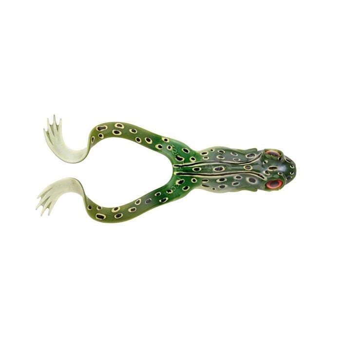 SPRO Iris The Frog 10cm Silikon Kurbağa Yem UV Natural Green