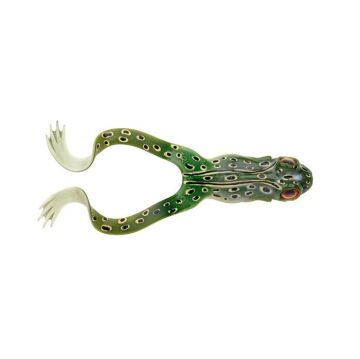 SPRO Iris The Frog 10cm Silikon Kurbağa Yem UV Natural Green