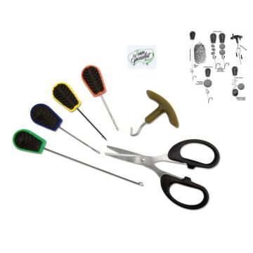 Lineaeffe Modern Sazan Avı Boili Delici İğne Kanca Makas Seti