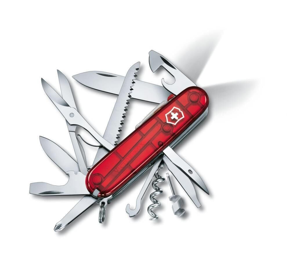 Victorinox Huntsman Lite 1.7915.T Işıklı İsviçre Çakısı 91mm 21F