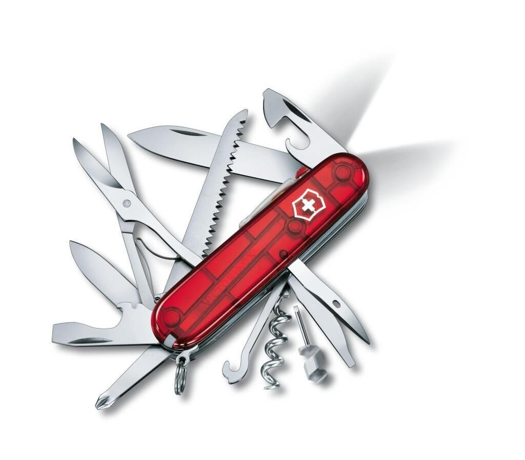 Victorinox Huntsman Lite 1.7915.T Işıklı İsviçre Çakısı 91mm 21F