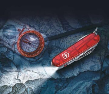 Victorinox Huntsman Lite 1.7915.T Kırmızı İsviçre Çakısı 91mm 21F