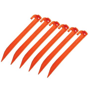 Evolite Arancio ABS 23cm Plastik Çadır Kazığı 6 ad.