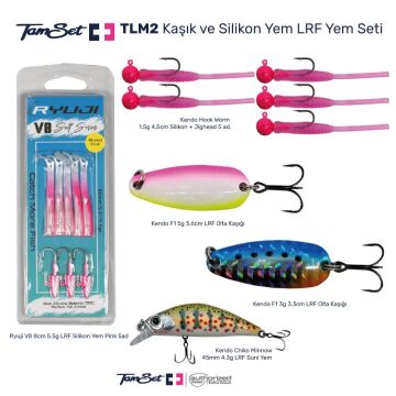 TAMSET LRF Avları İçin Silikon Yem ve Kaşık Seti TLM2