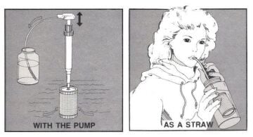 Coghlans Taşınabilir Pompalı Su Arıtma Filtresi