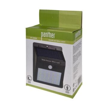 Panther Sensörlü Solar LED Duvar Lambası PT-2920