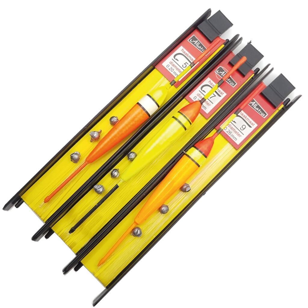 TAMSET Şamandıralı Mekik Hazır Olta Takımı 3 Adet