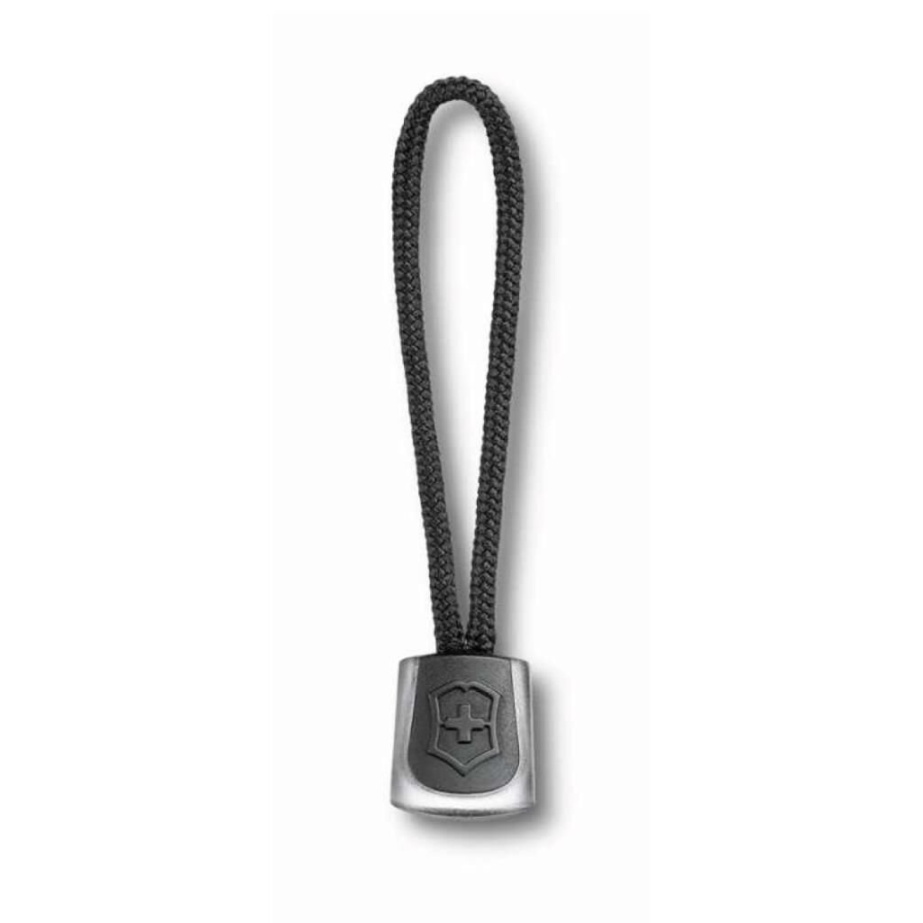 Victorinox 65mm Çakı Taşıma Kordonu Fermuar İpi Siyah 4.1824