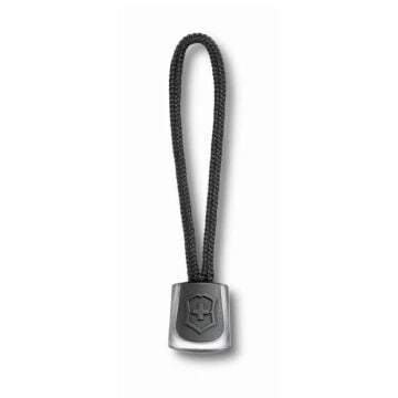 Victorinox 65mm Çakı Taşıma Kordonu Fermuar İpi Siyah 4.1824