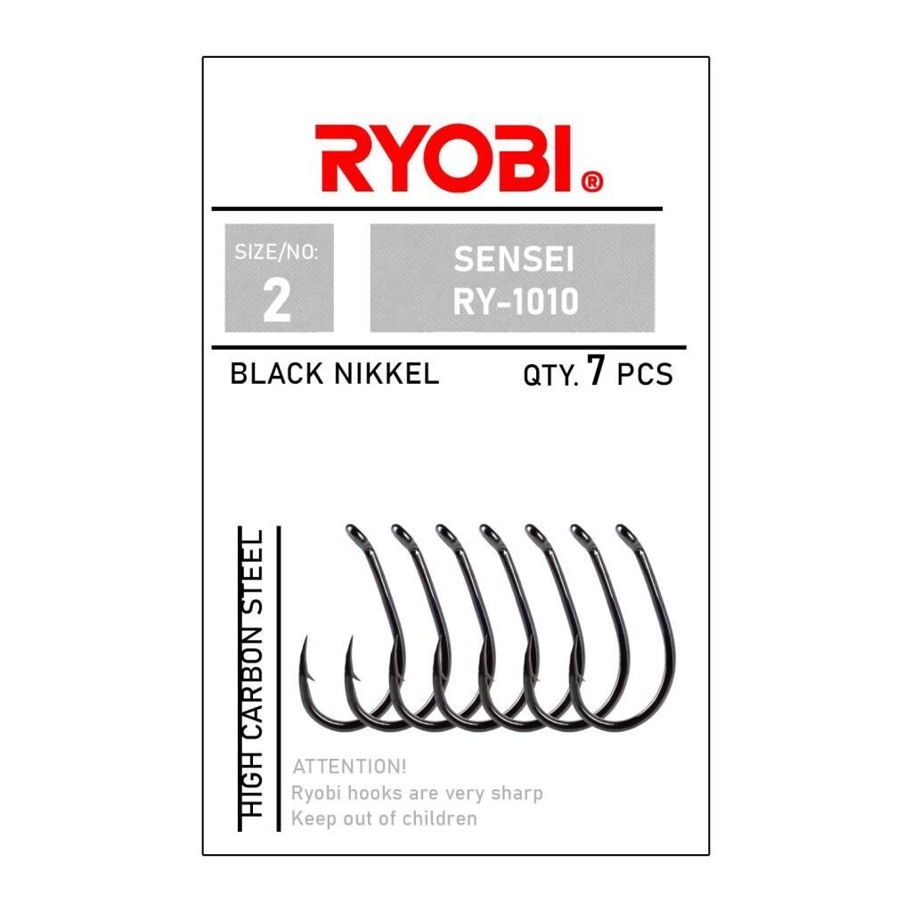 Ryobi 1010 Sensei Olta İğnesi Delikli Black Nickel