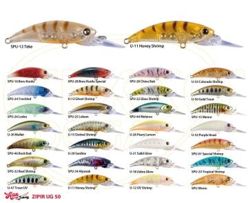 HanFish Zıpır UG 5cm 5g Suni Yem Chinu Bait