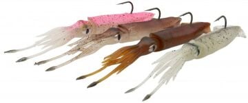 Savage Gear 3D TPE Swim Squid 12,5cm 25g Silikon Kalamar Yem 2ad