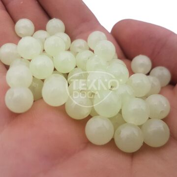 TAMSET 8mm 45g Fosforlu Boncuk Yuvarlak Glow Olta Boncuğu