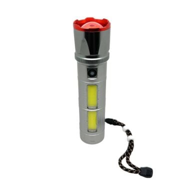Panther 1800 Lümen TG LED USB Şarjlı El Feneri PT-4100