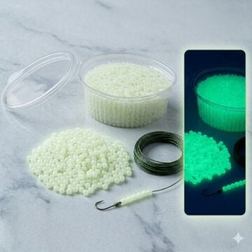TAMSET 4mm 45g Fosforlu Boncuk Yuvarlak Glow Olta Boncuğu