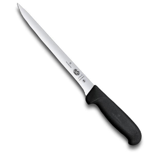 Victorinox Fibrox 20cm Fileto Bıçağı 5.3763.20 Siyah