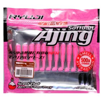 Ryuji Rock Tail 4cm 0.3g Kokulu LRF Silikon Yem 12ad