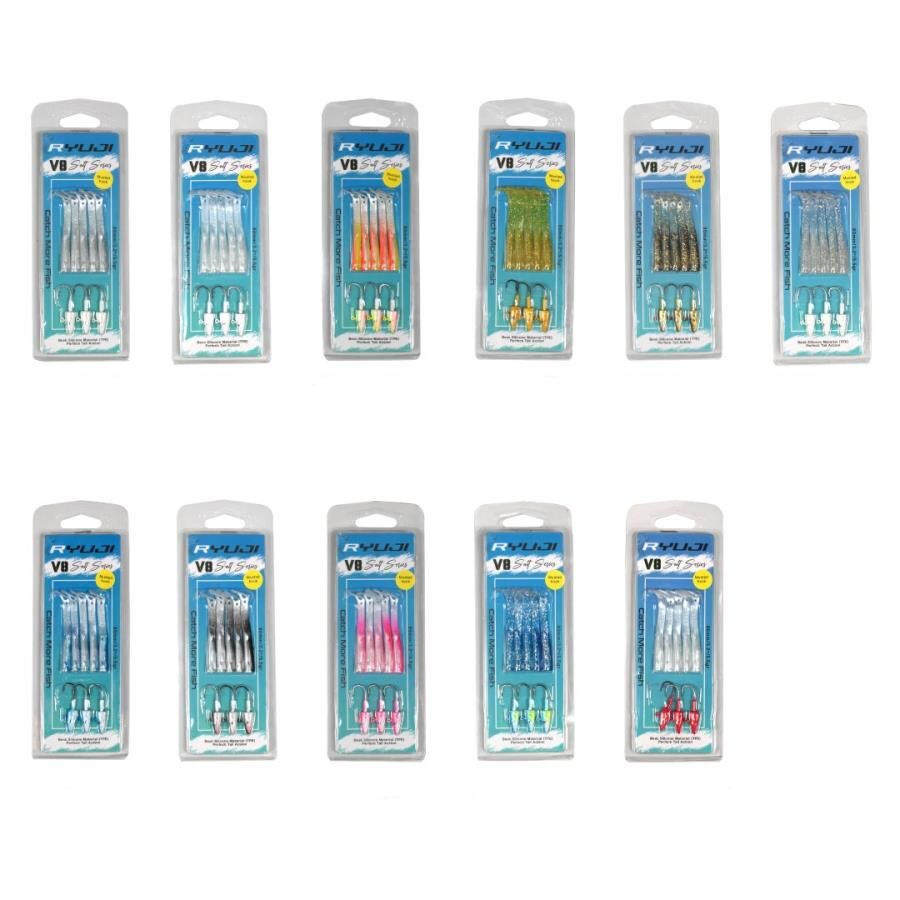 Ryuji V8 8cm 5.5g LRF Silikon Yem Blue