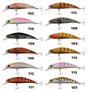 Kendo Shrimp Minnow 60S 6.2g 6cm Sahte Maket Balık