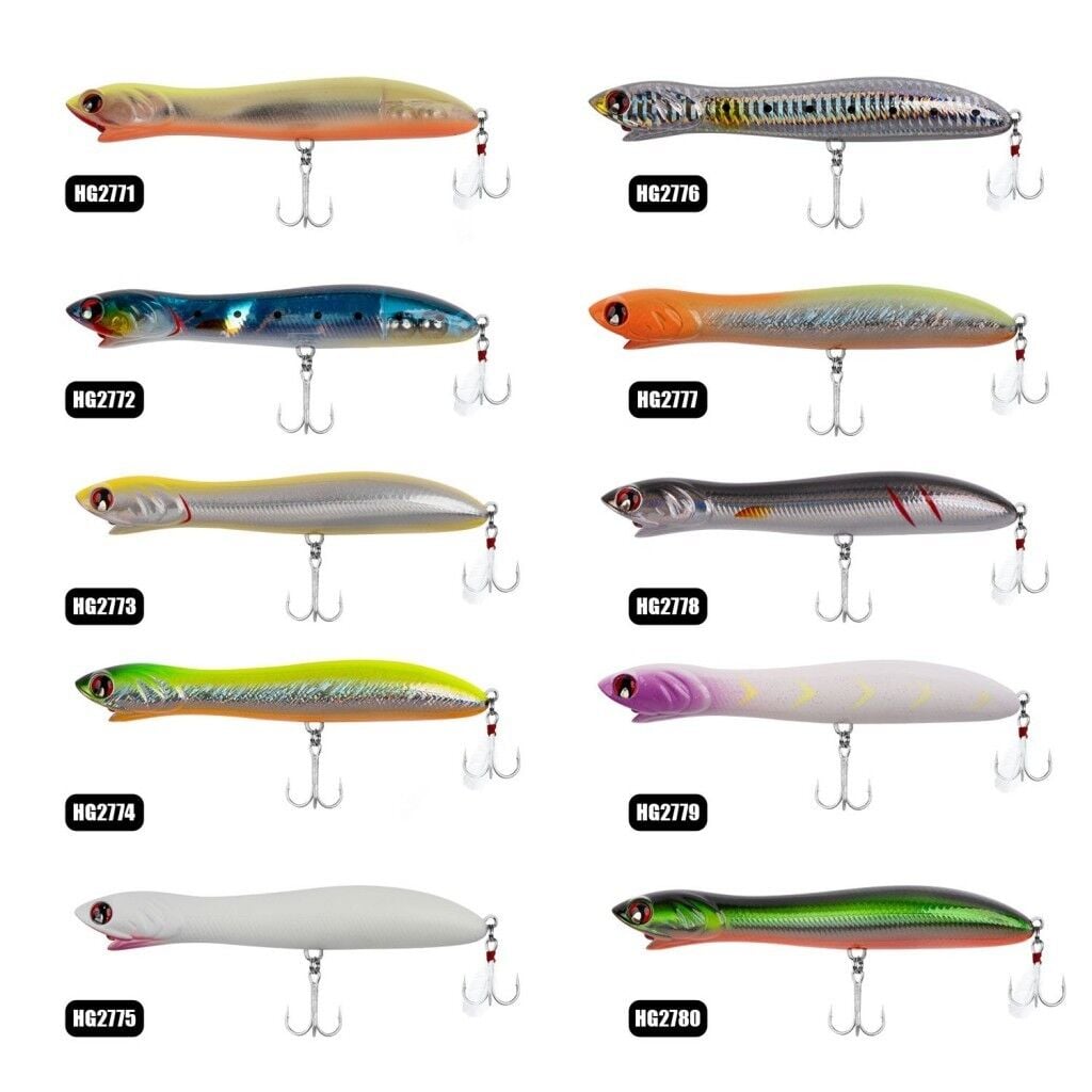 Japanese Natsu 8cm 14g Popper Suni Yem